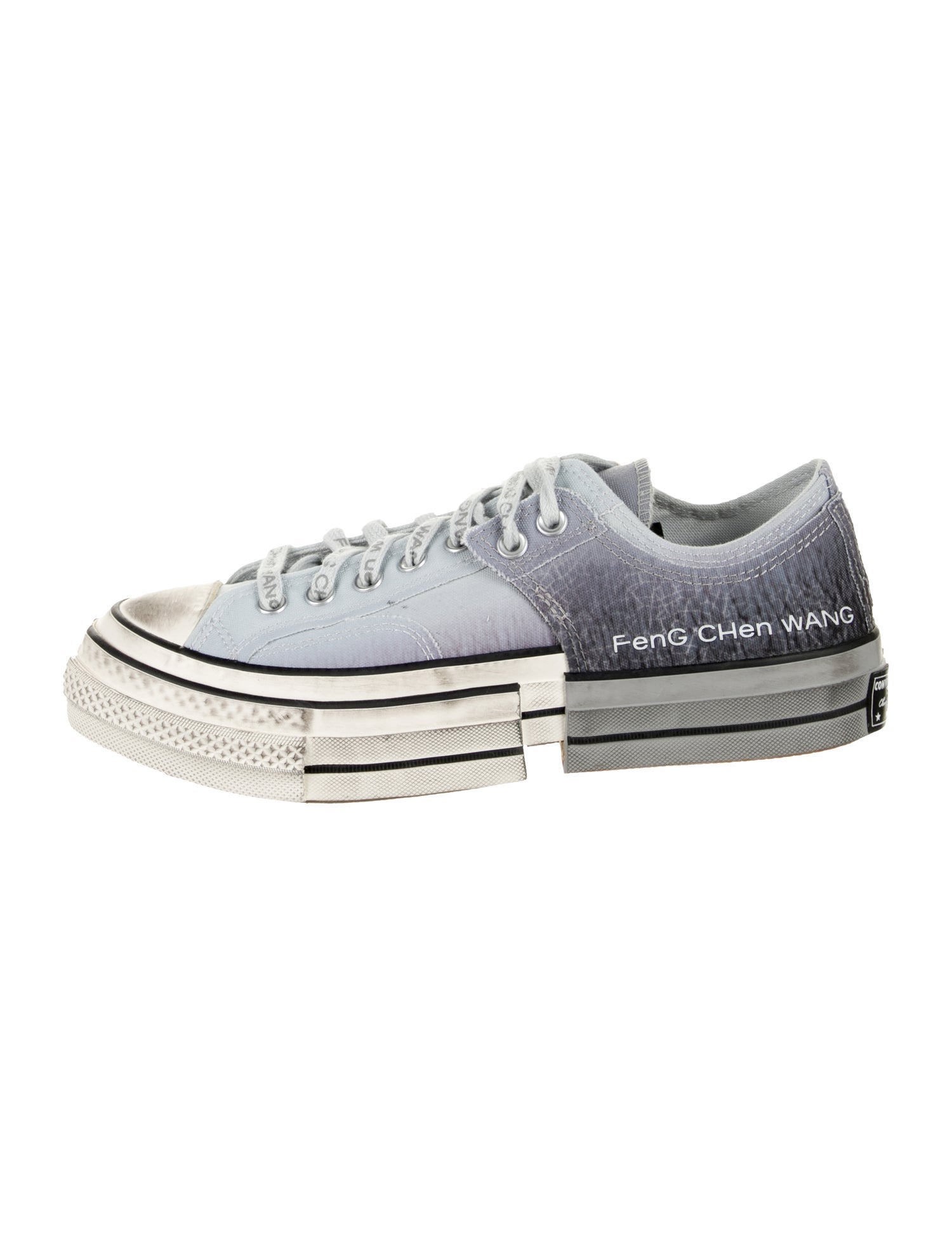 Feng Chen Wang x Converse Canvas Printed Sneakers w/ Tags