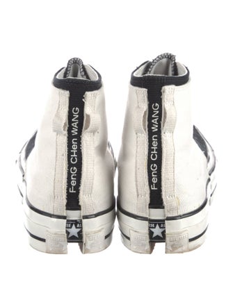 Feng Chen Wang x Converse Canvas Colorblock Pattern Sneakers