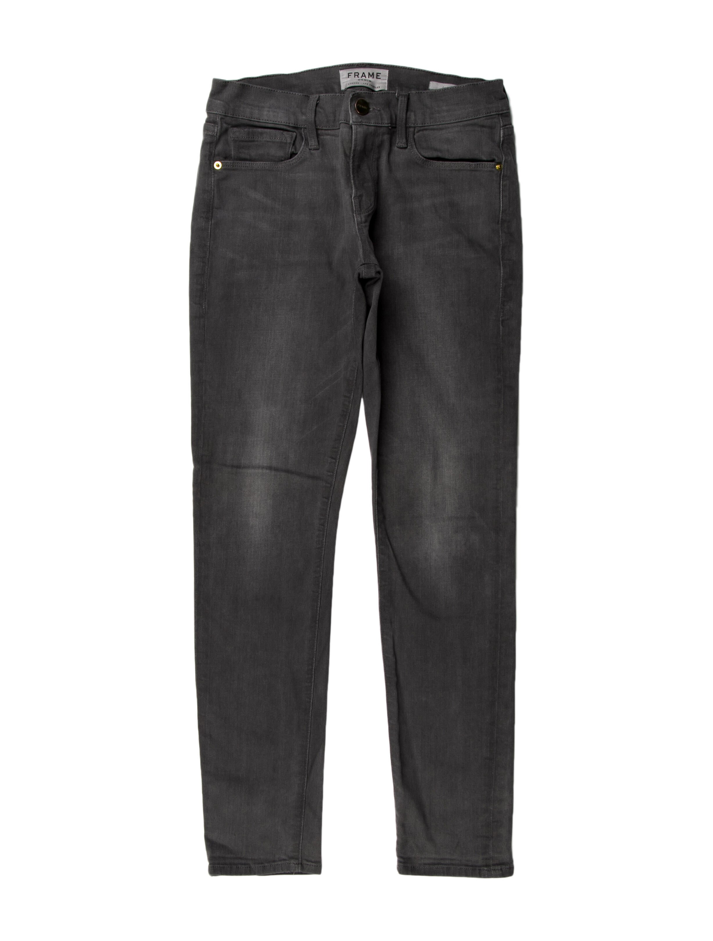 FRAME Low-Rise Skinny Leg Jeans