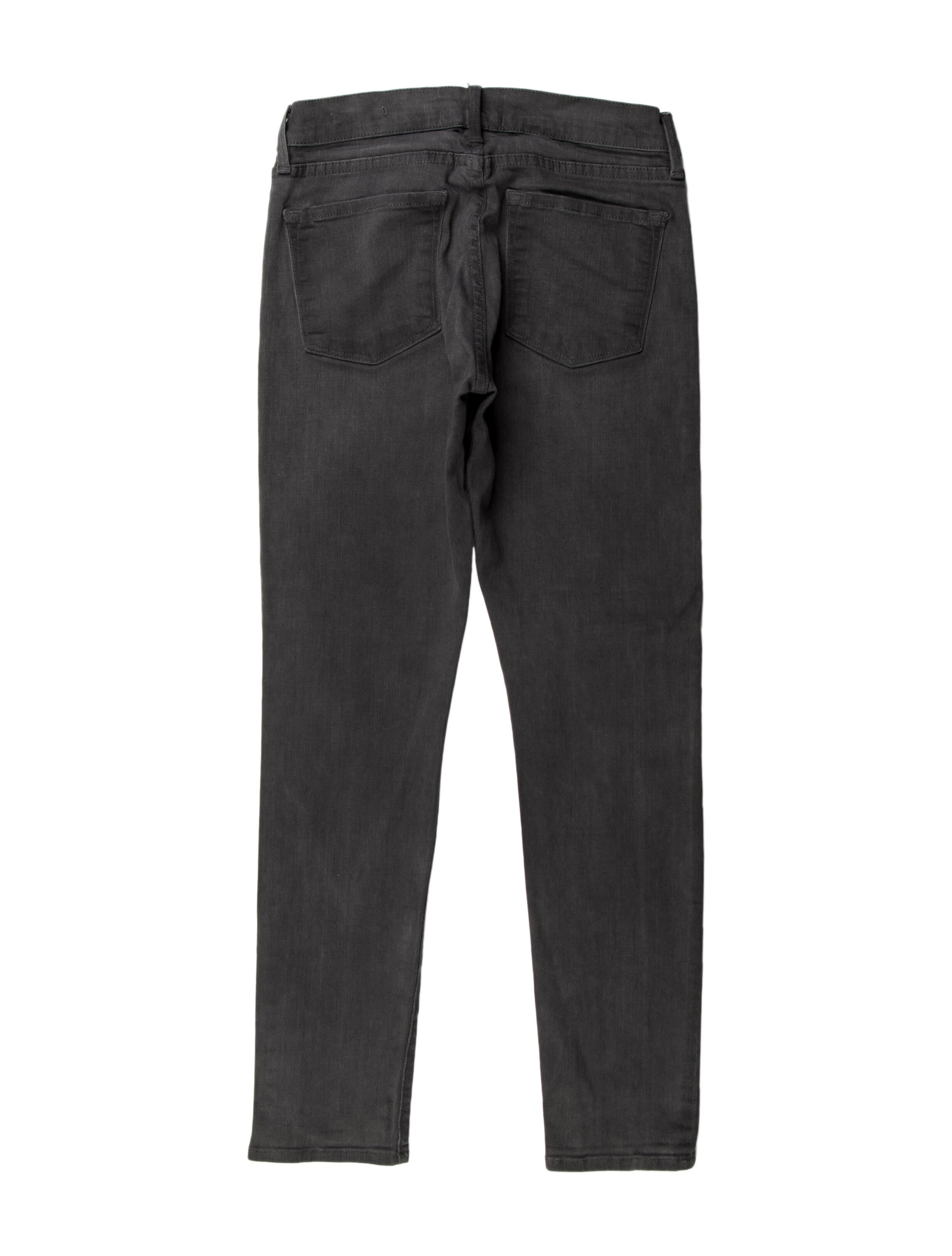 FRAME Low-Rise Skinny Leg Jeans