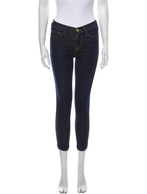 FRAME Low-Rise Skinny Leg Jeans