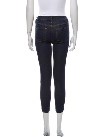 FRAME Low-Rise Skinny Leg Jeans