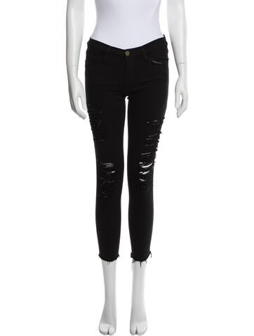 Frame Jeans Low-Rise Skinny Leg US 24 | XS