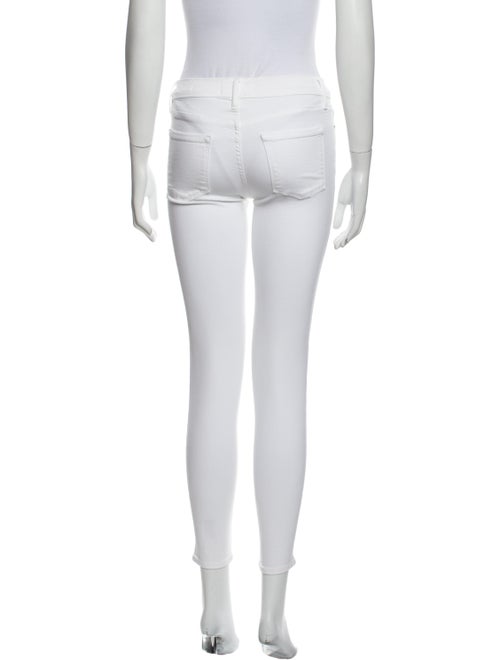 FRAME Low-Rise Skinny Leg Jeans