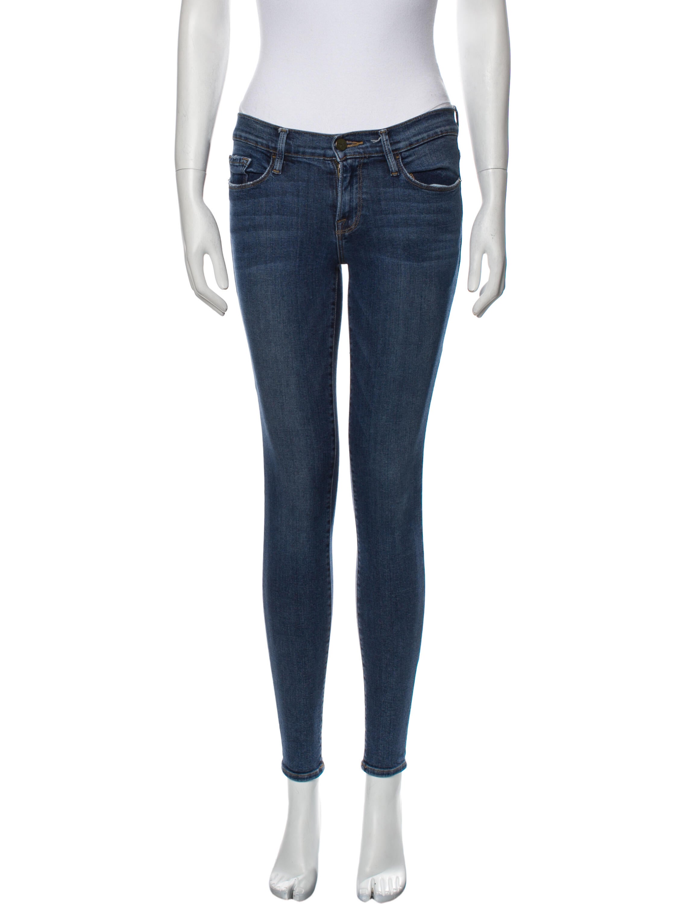 FRAME Le Skinny Jeanne Skinny Leg Jeans