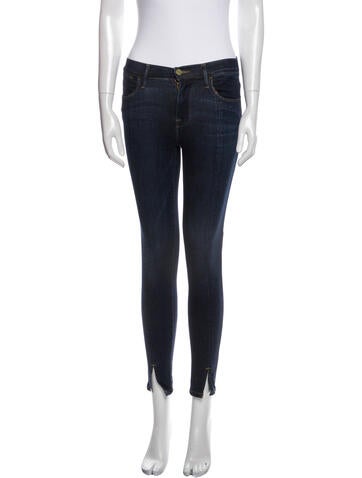 Frame Jeans Mid-Rise Skinny Leg US 24 | XS