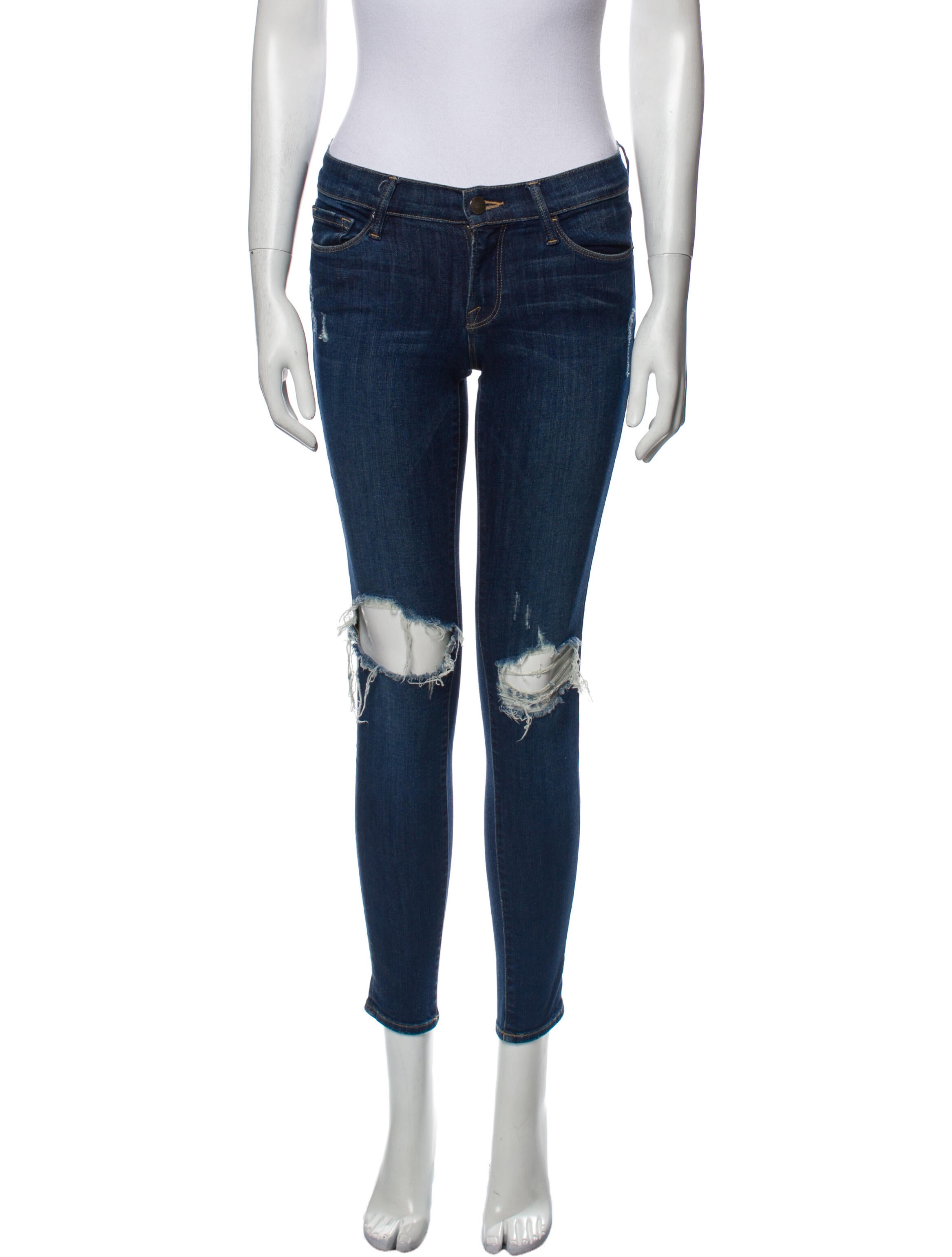 FRAME Walgrove Skinny Leg Jeans