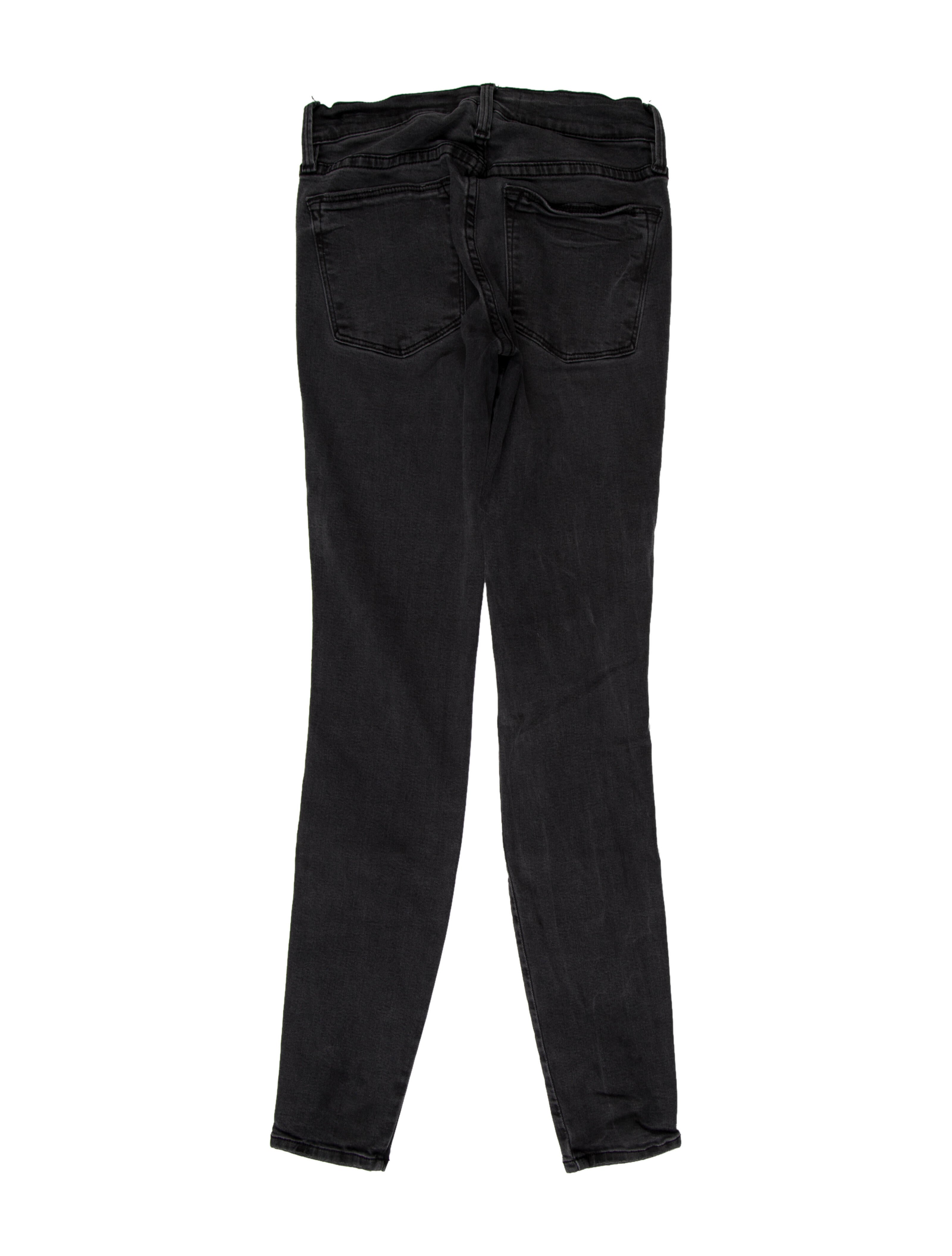 FRAME Mid-Rise Skinny Leg Jeans