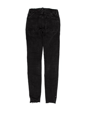 FRAME Low-Rise Skinny Leg Jeans
