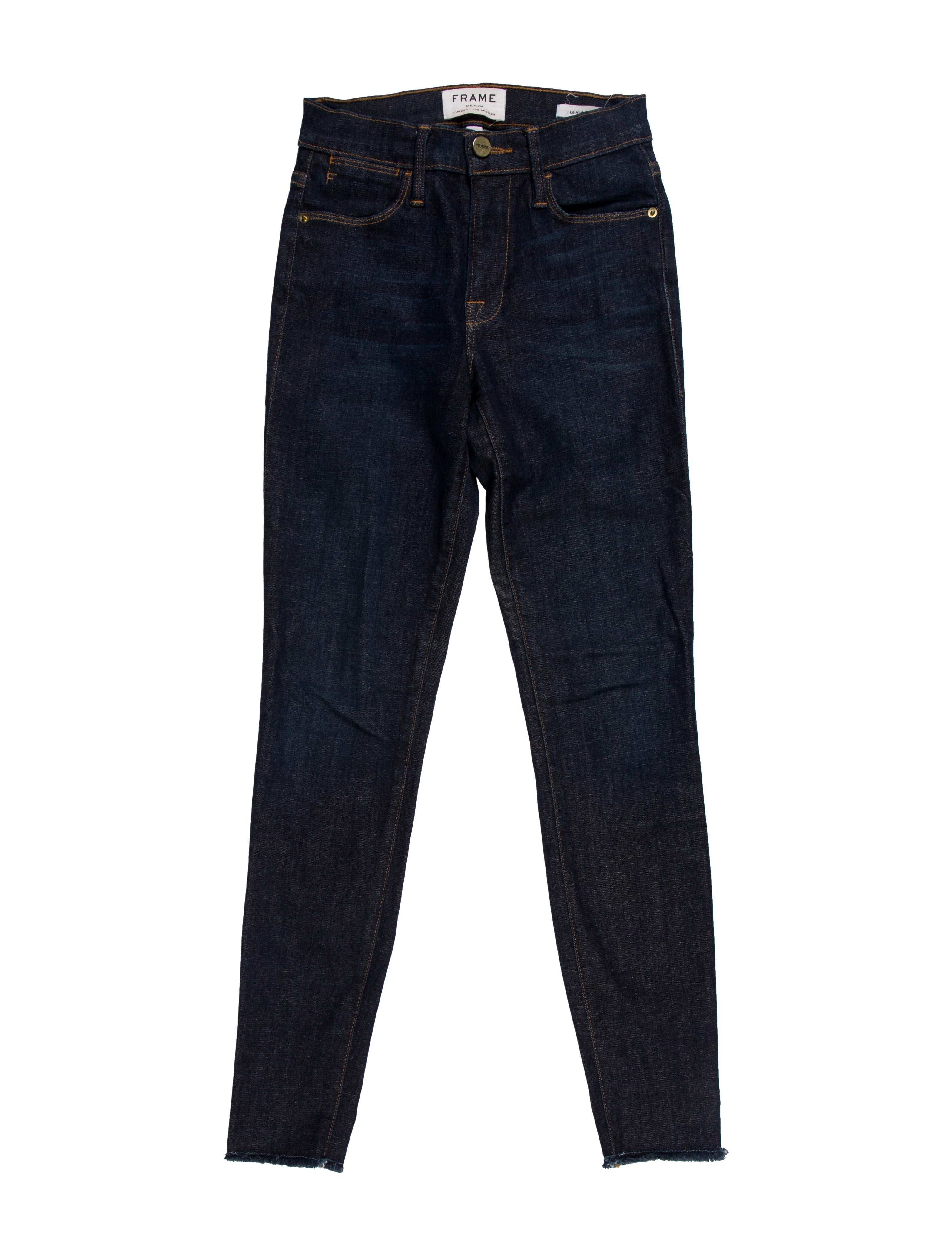 FRAME Mid-Rise Skinny Leg Jeans