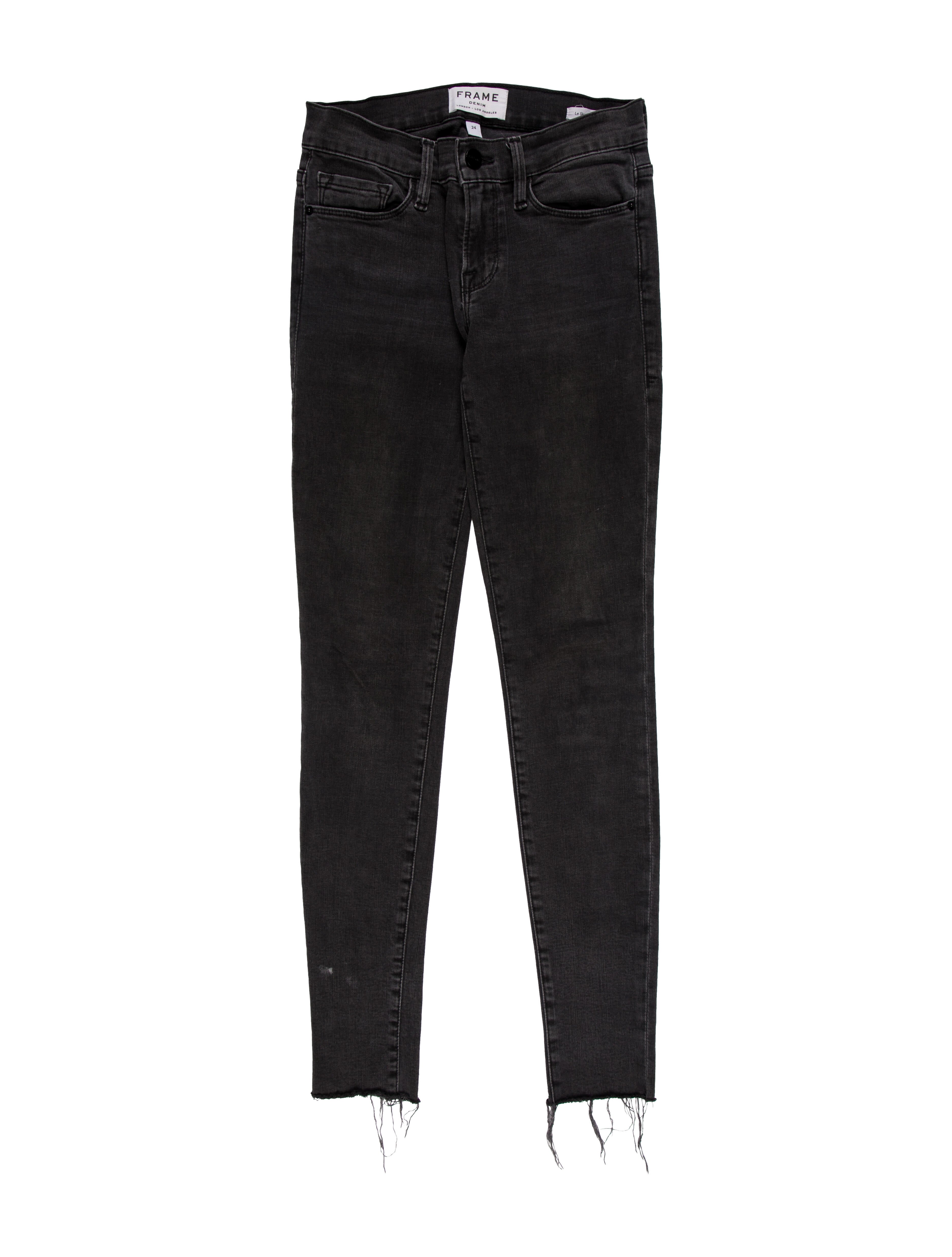 FRAME Mid-Rise Skinny Leg Jeans