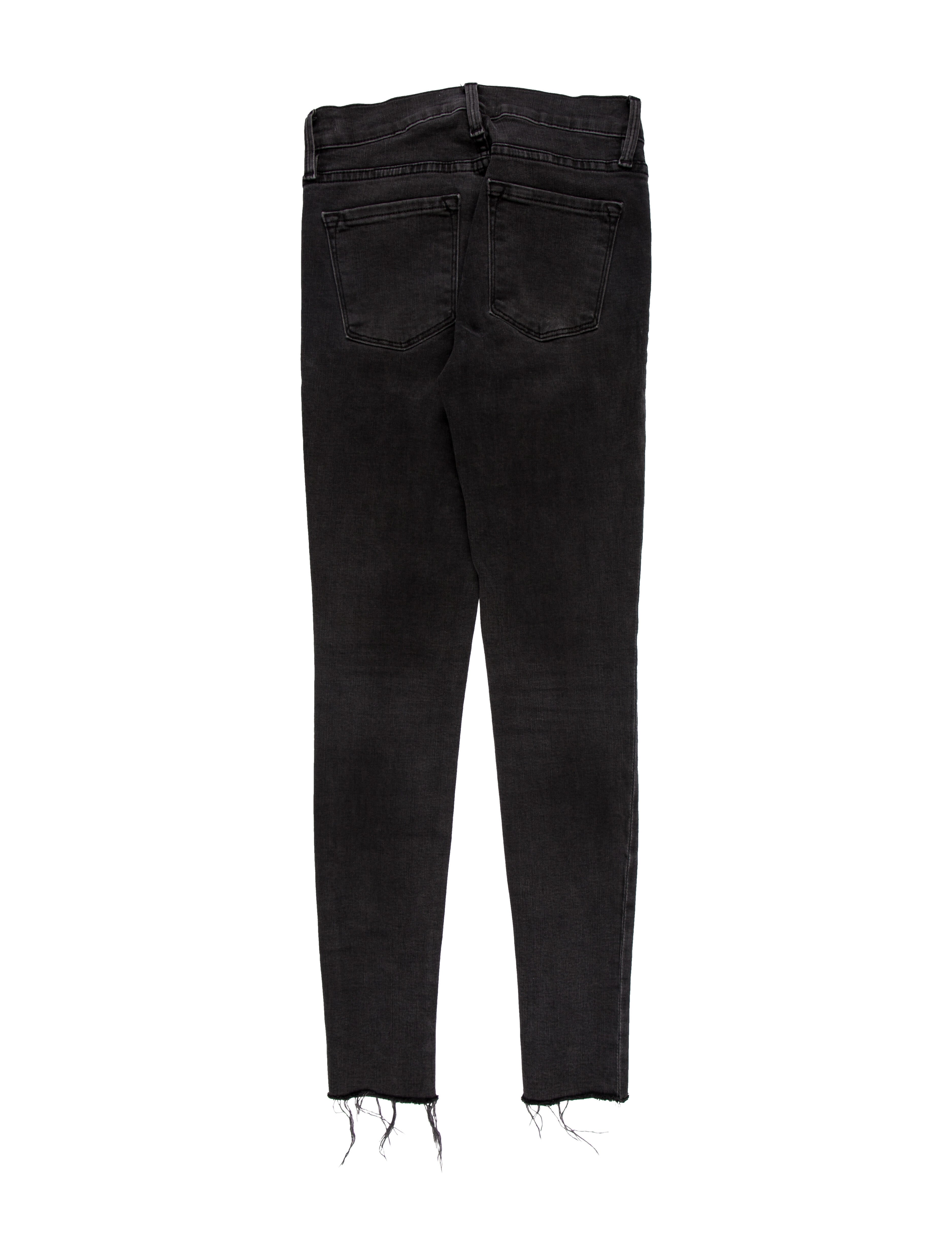 FRAME Mid-Rise Skinny Leg Jeans