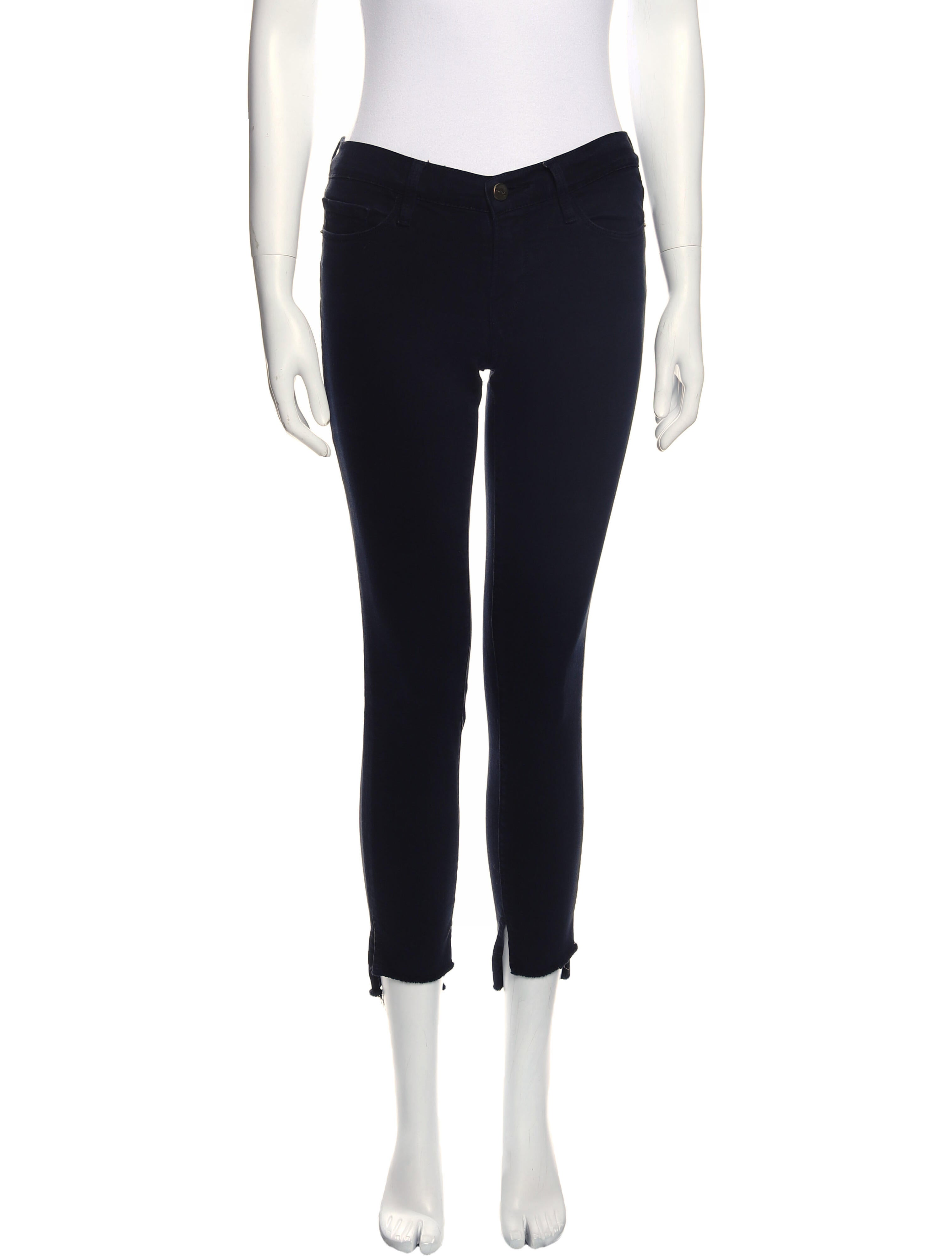 FRAME Low-Rise Skinny Leg Jeans