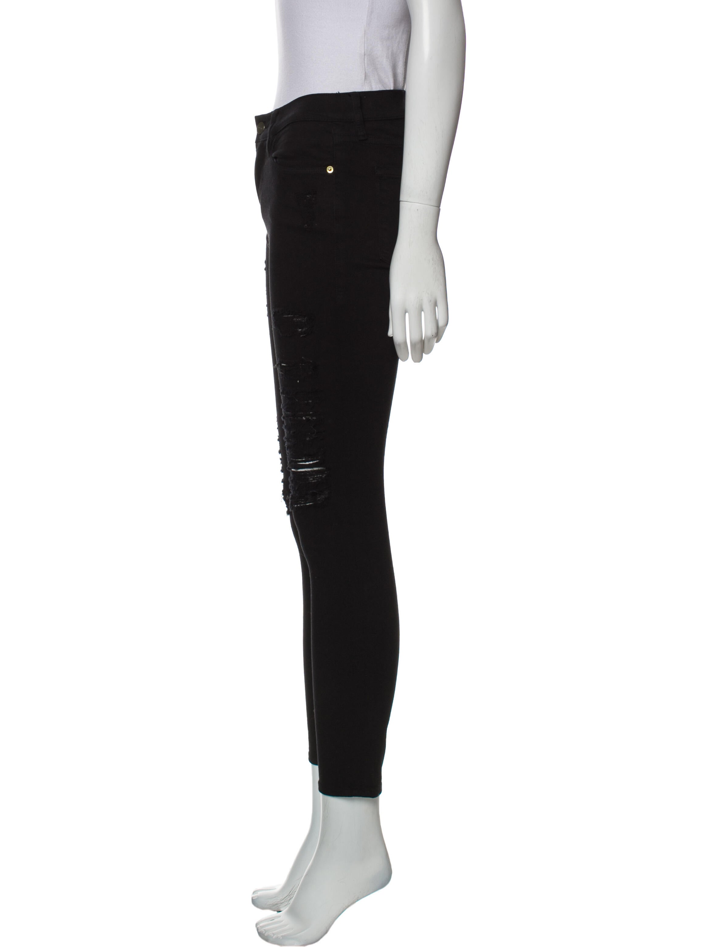 FRAME Low-Rise Skinny Leg Jeans