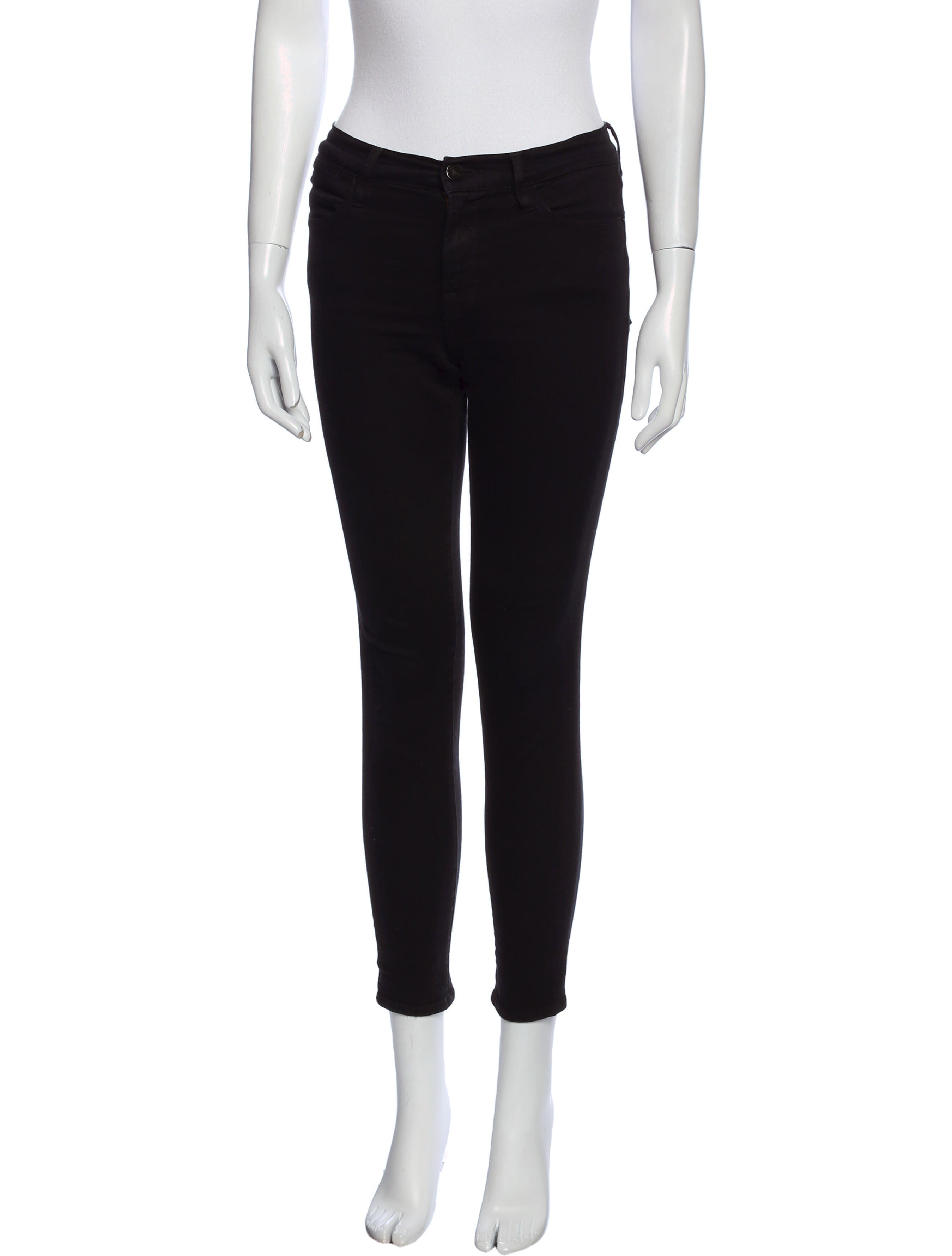 FRAME Mid-Rise Skinny Leg Jeans