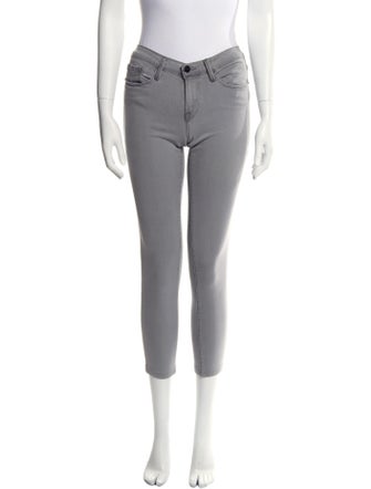 FRAME Low-Rise Skinny Leg Jeans