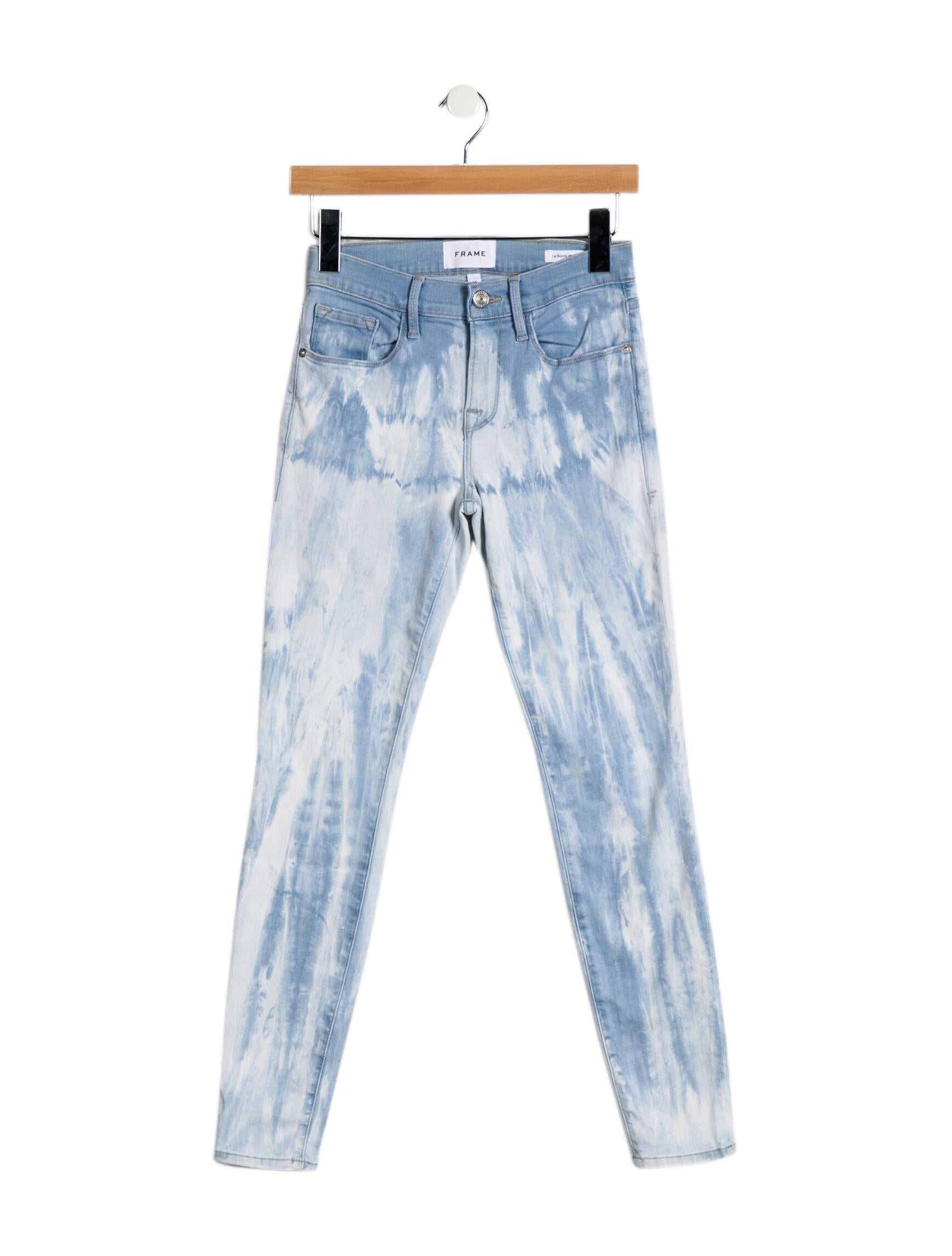 FRAME Frame Denim Le Flare de Francoise Jeans Blue, 12" Rise Jeans