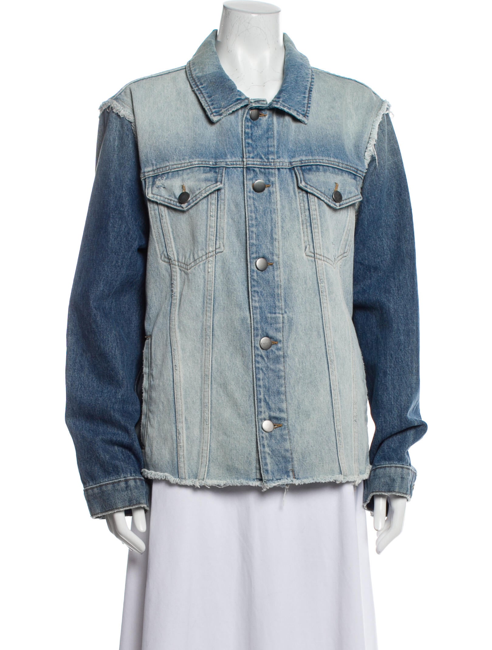 FRAME Denim Jacket Blue Jackets, Clothing WFD155929 The RealReal