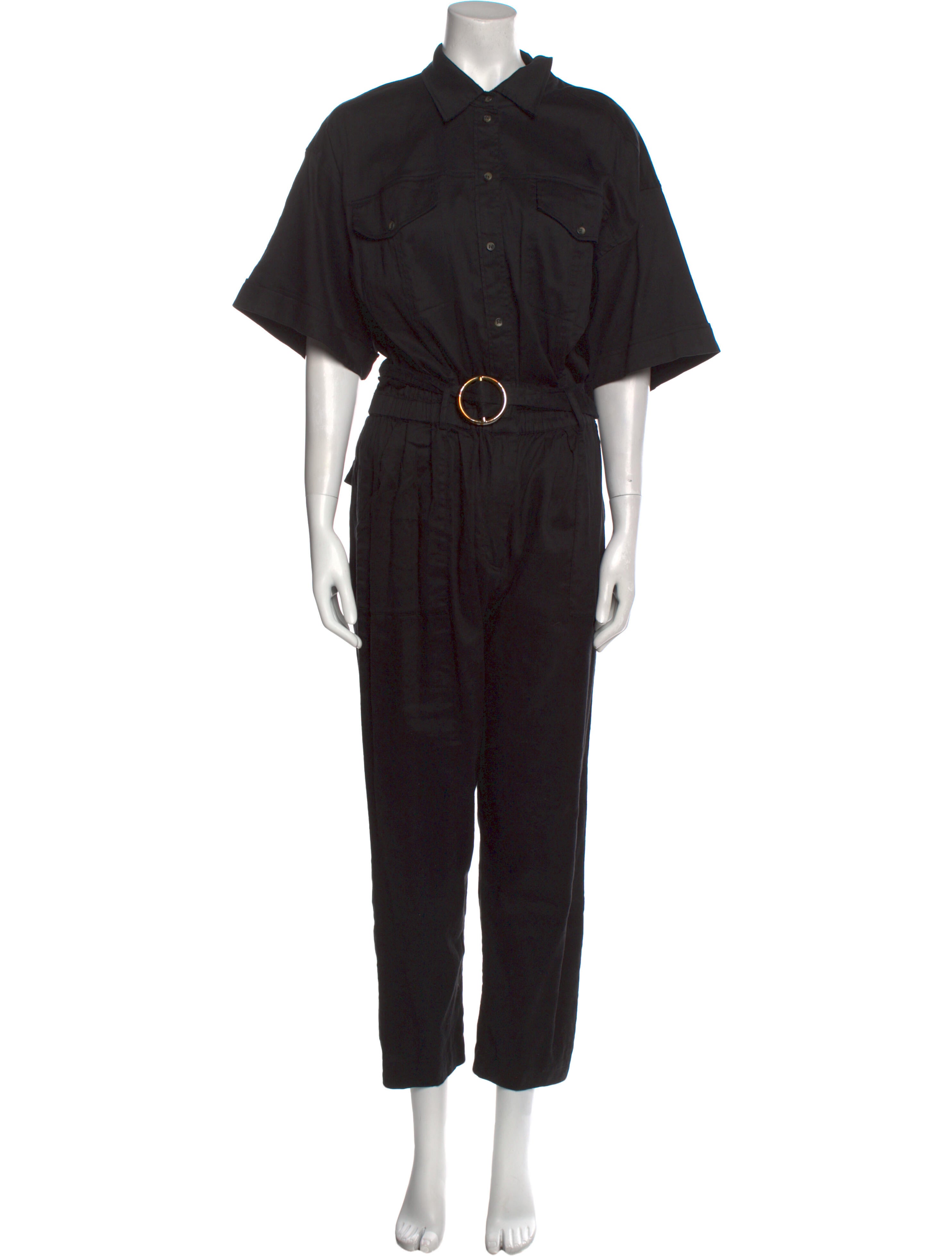 FRAME Jumpsuit Black, 12" Rise Jumpsuits and Rompers, Clothing
