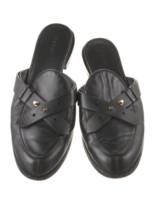 FRAME Leather Mules