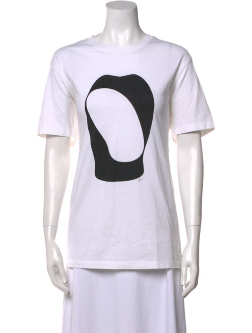 FRAME Graphic Print Crew Neck T-Shirt