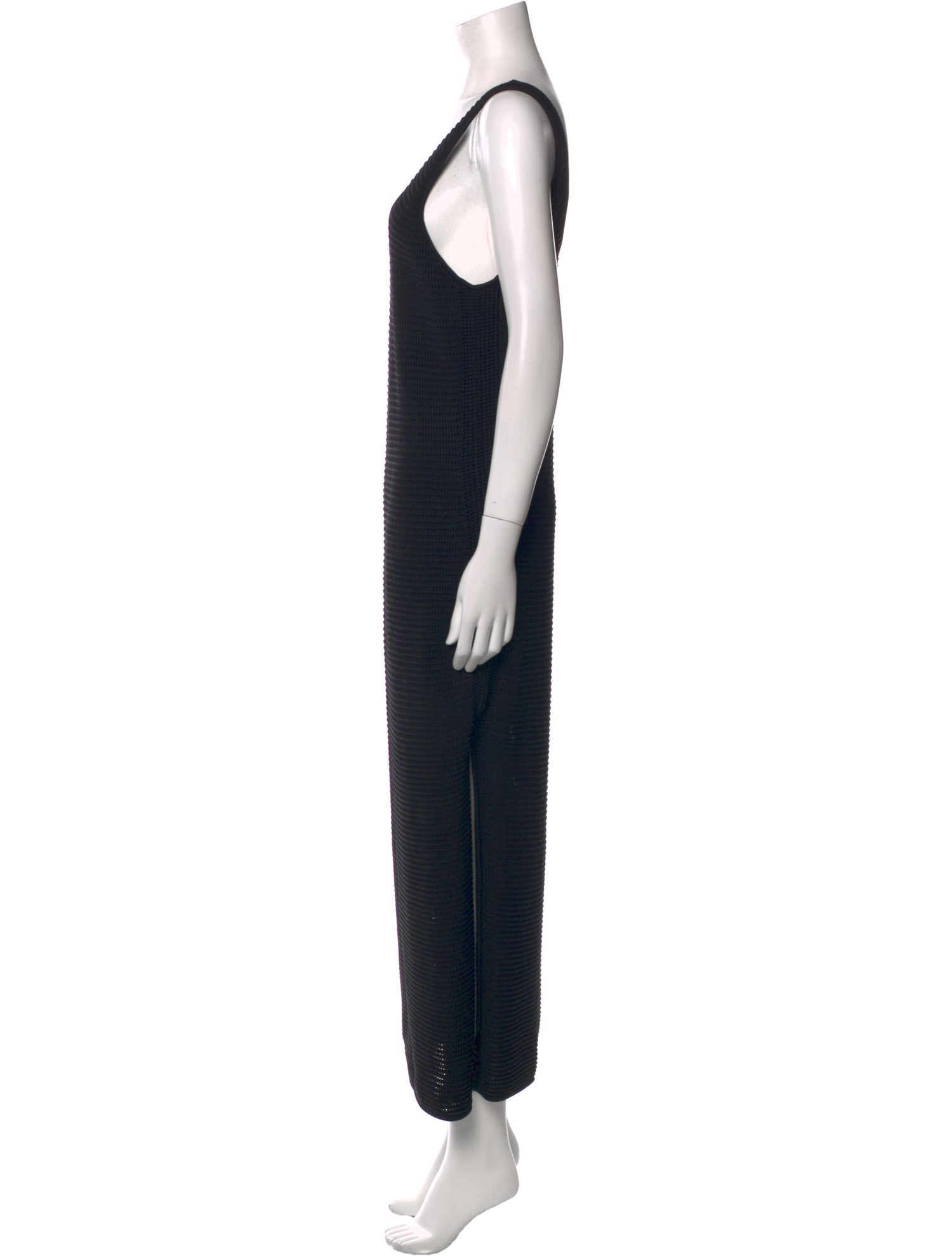 FRAME Scoop Neck Long Dress
