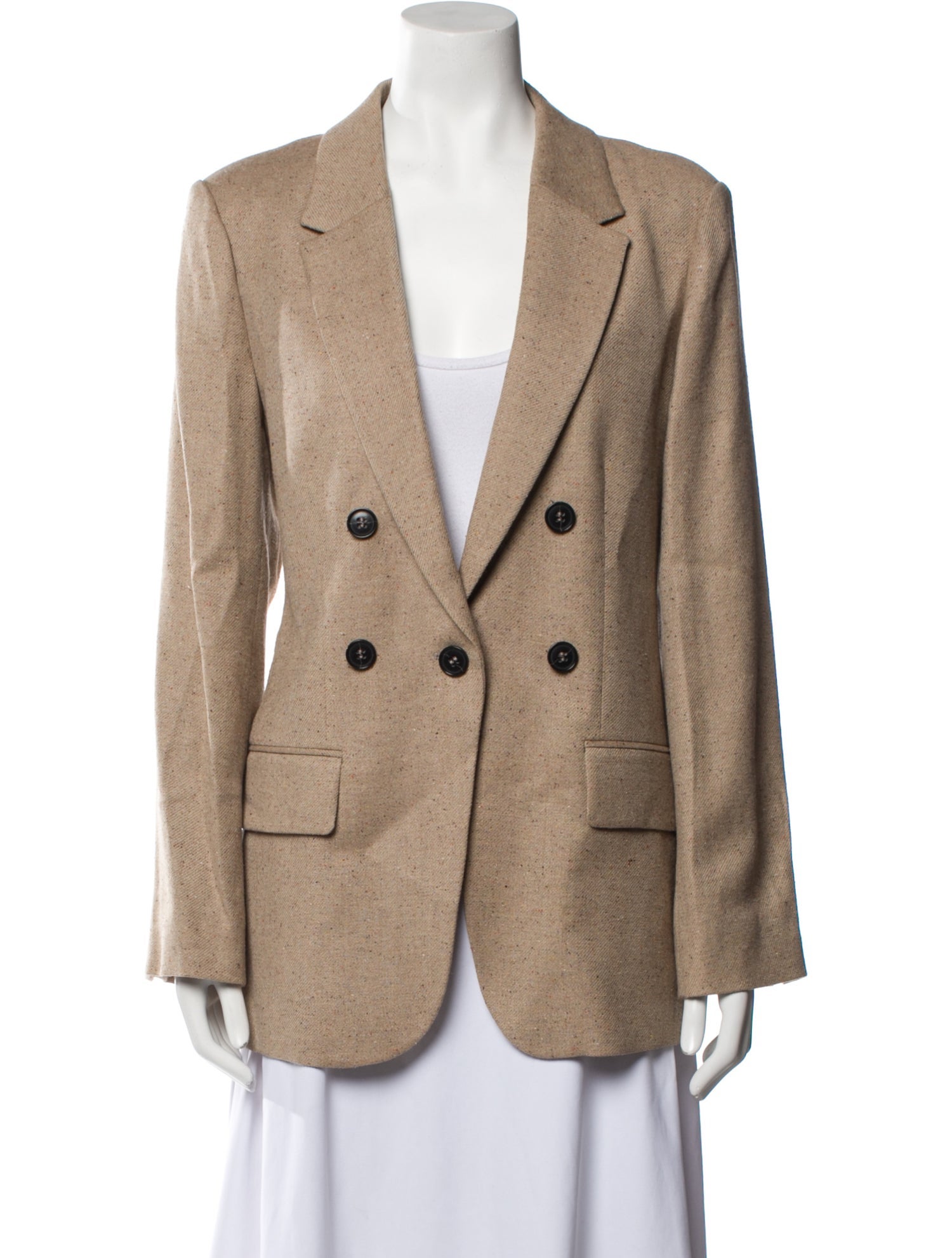 FRAME Blazer Neutrals Jackets, Clothing WFD184762 The RealReal