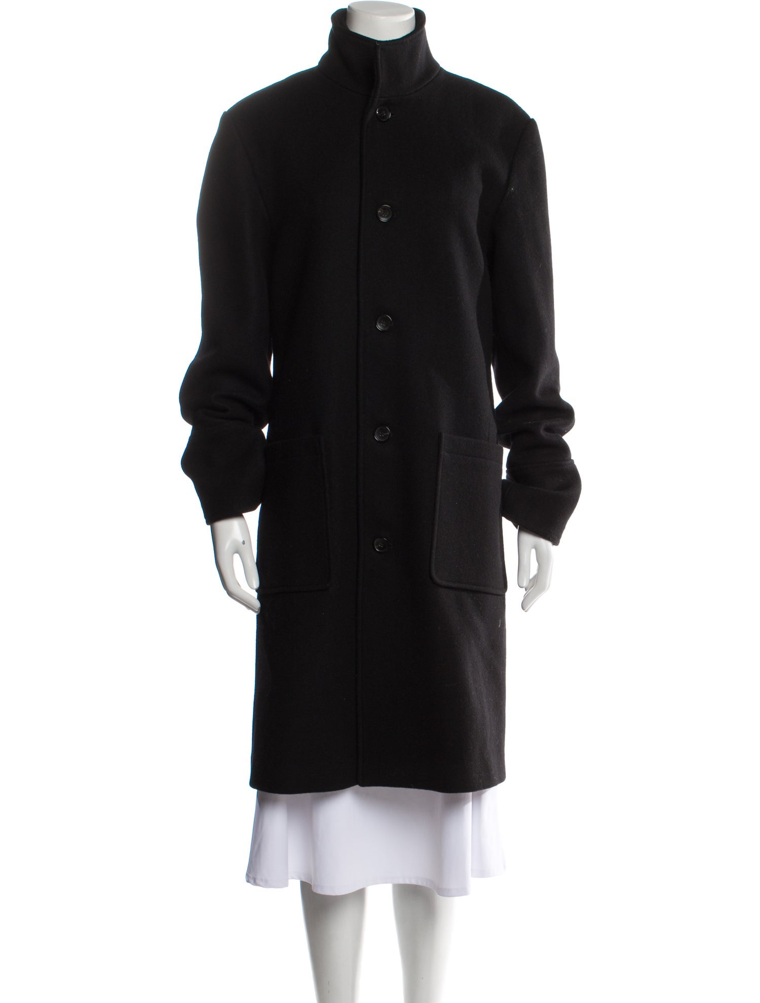 FRAME Coat - Black Coats, Clothing - WFD185201 | The RealReal
