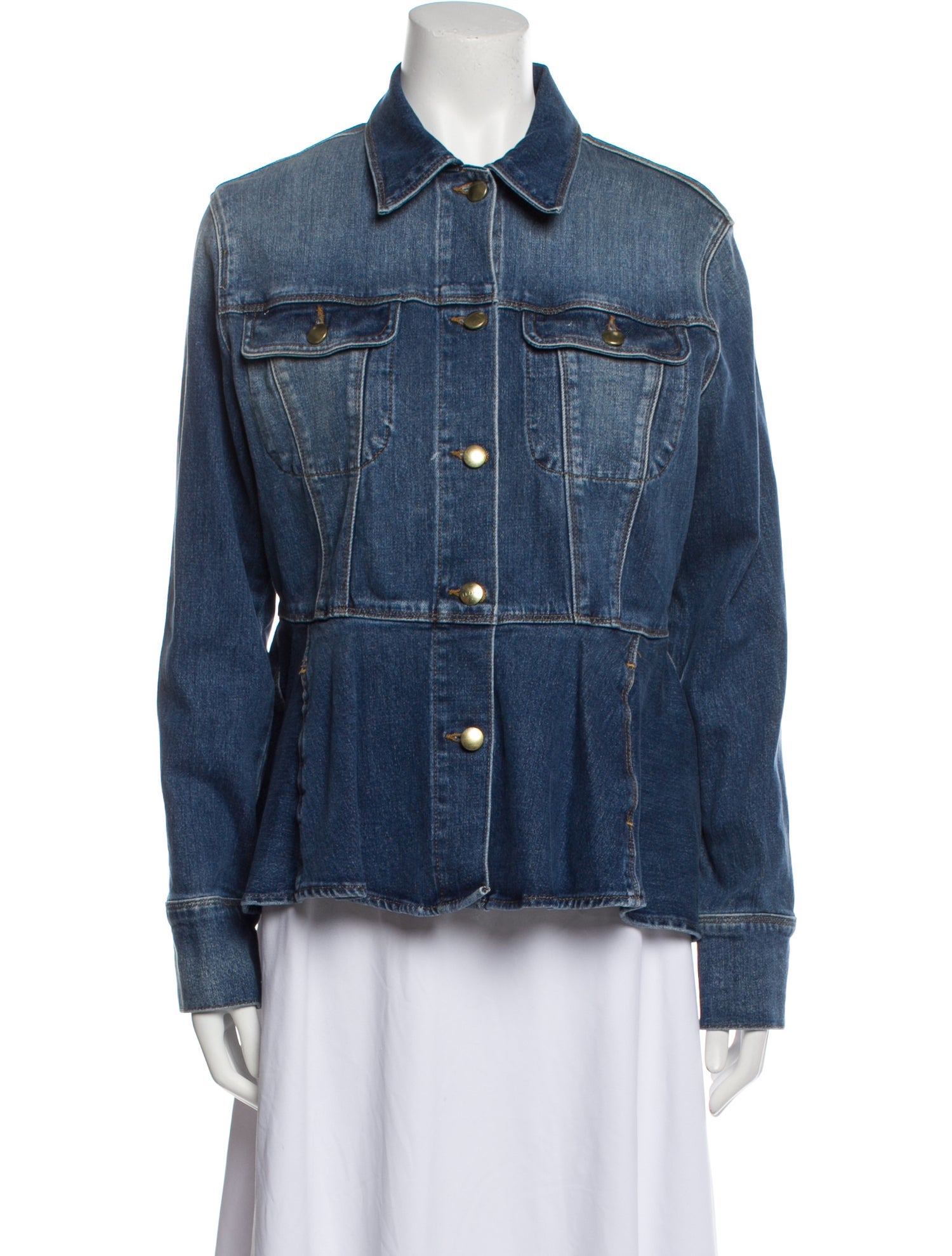 FRAME Denim Jacket Blue Jackets, Clothing WFD187318 The RealReal