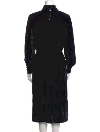 FRAME Turtleneck Midi Length Dress