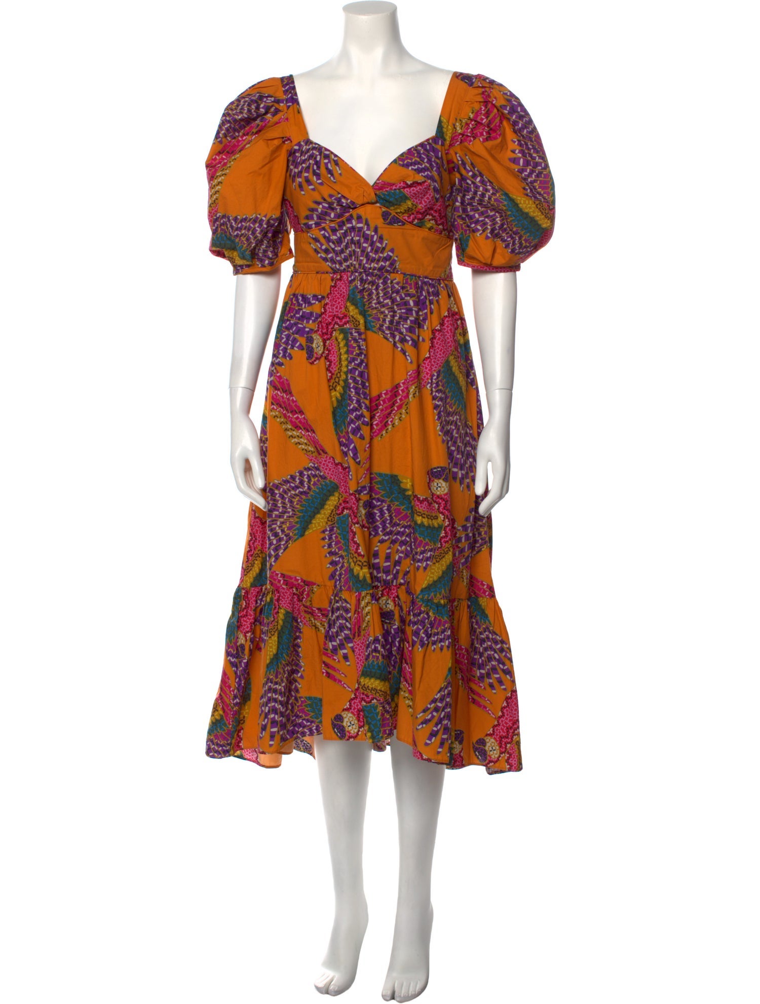 Farm Rio Printed Long Dress