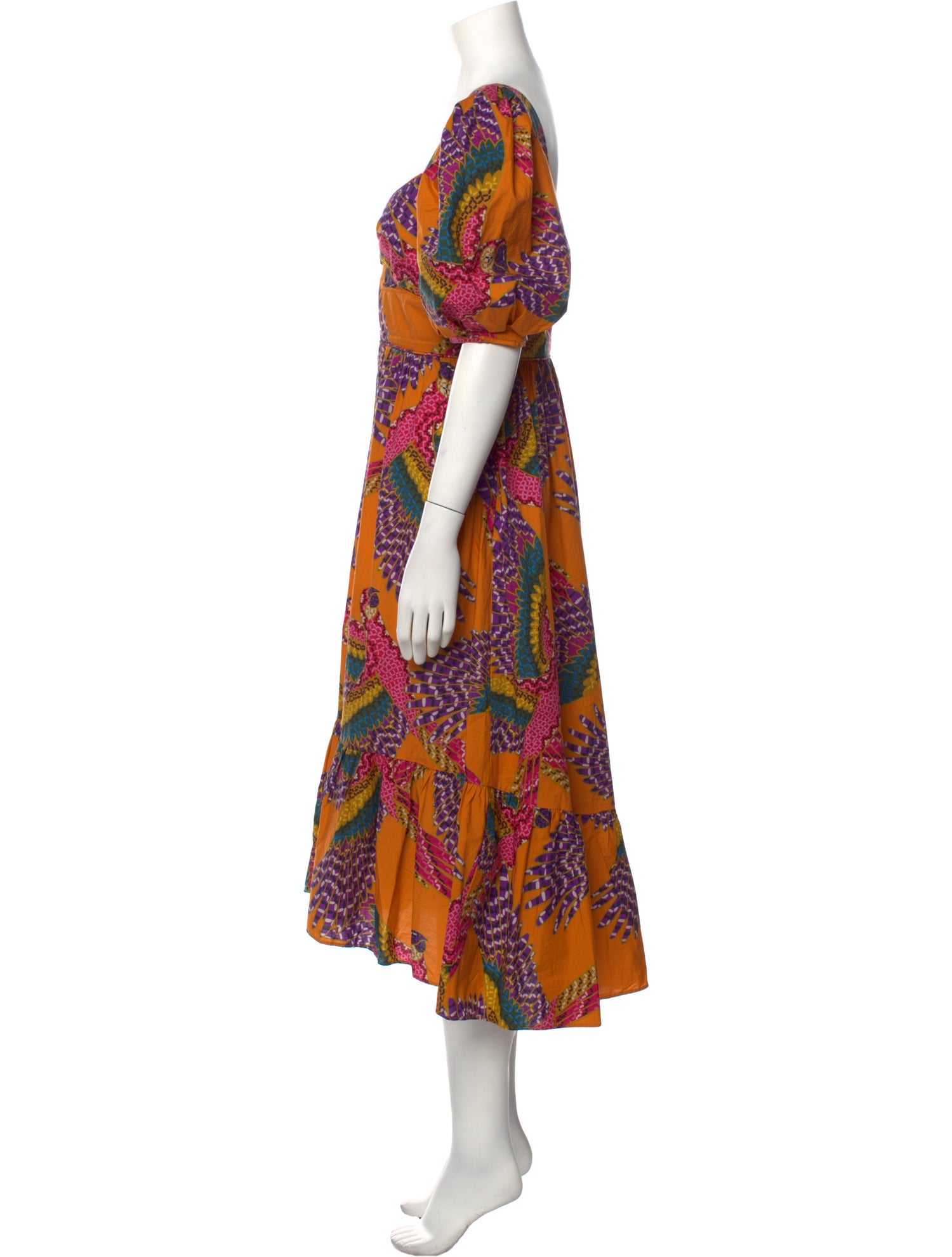 Farm Rio Printed Long Dress