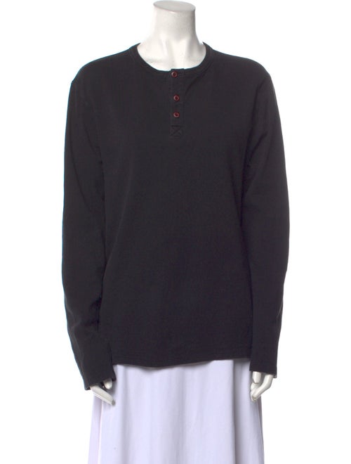 FRAME Crew Neck Long Sleeve Sweatshirt