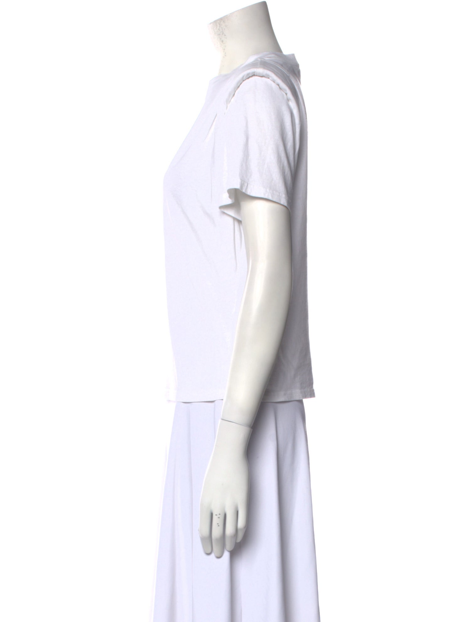 FRAME Bateau Neckline Short Sleeve T-Shirt