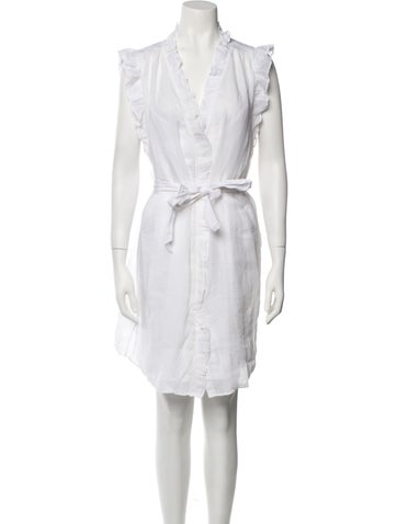 Frame Dresses V-Neck Mini Dress L