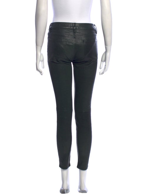 FRAME Lamb Leather Skinny Leg Pants