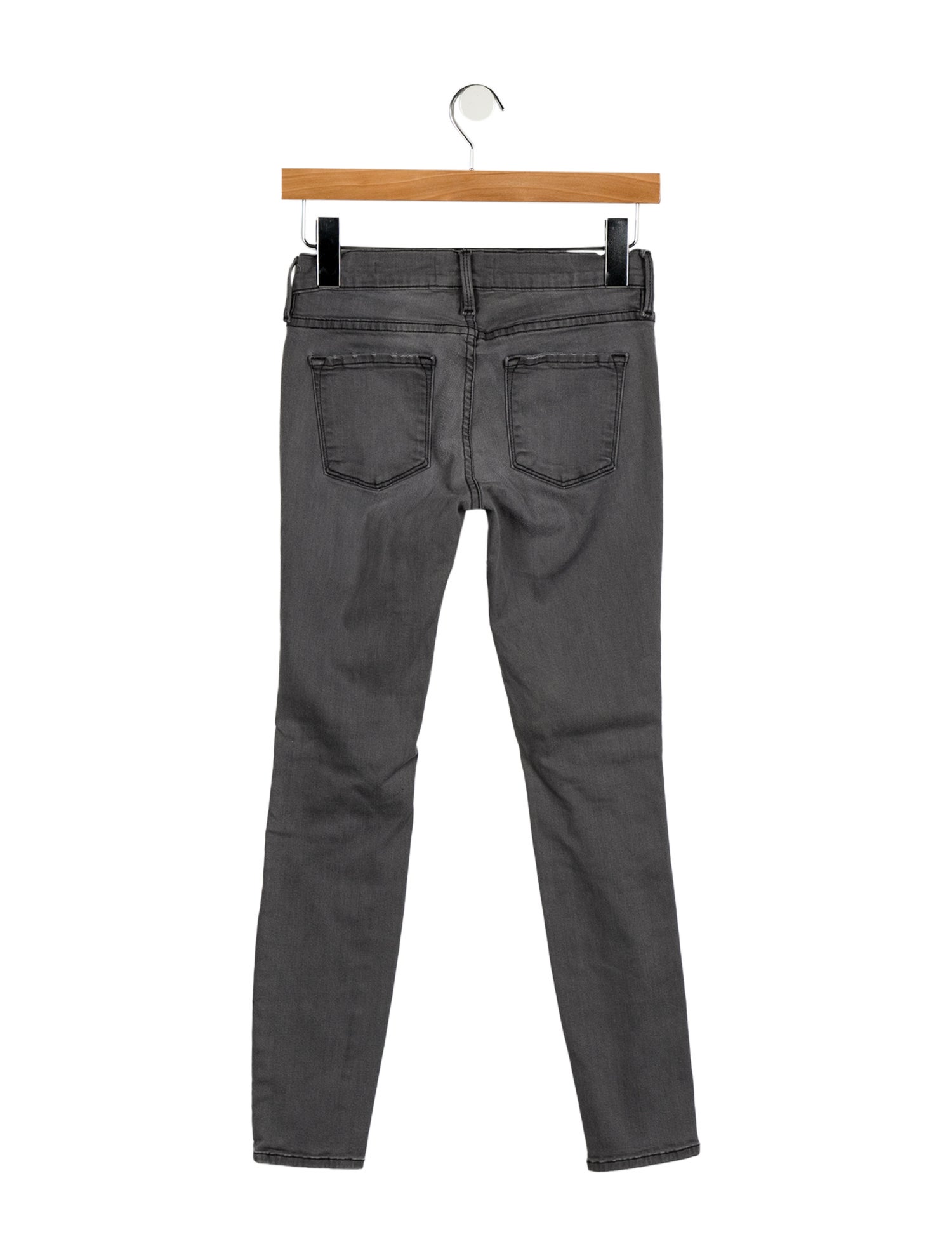 FRAME Low-Rise Skinny Leg Jeans