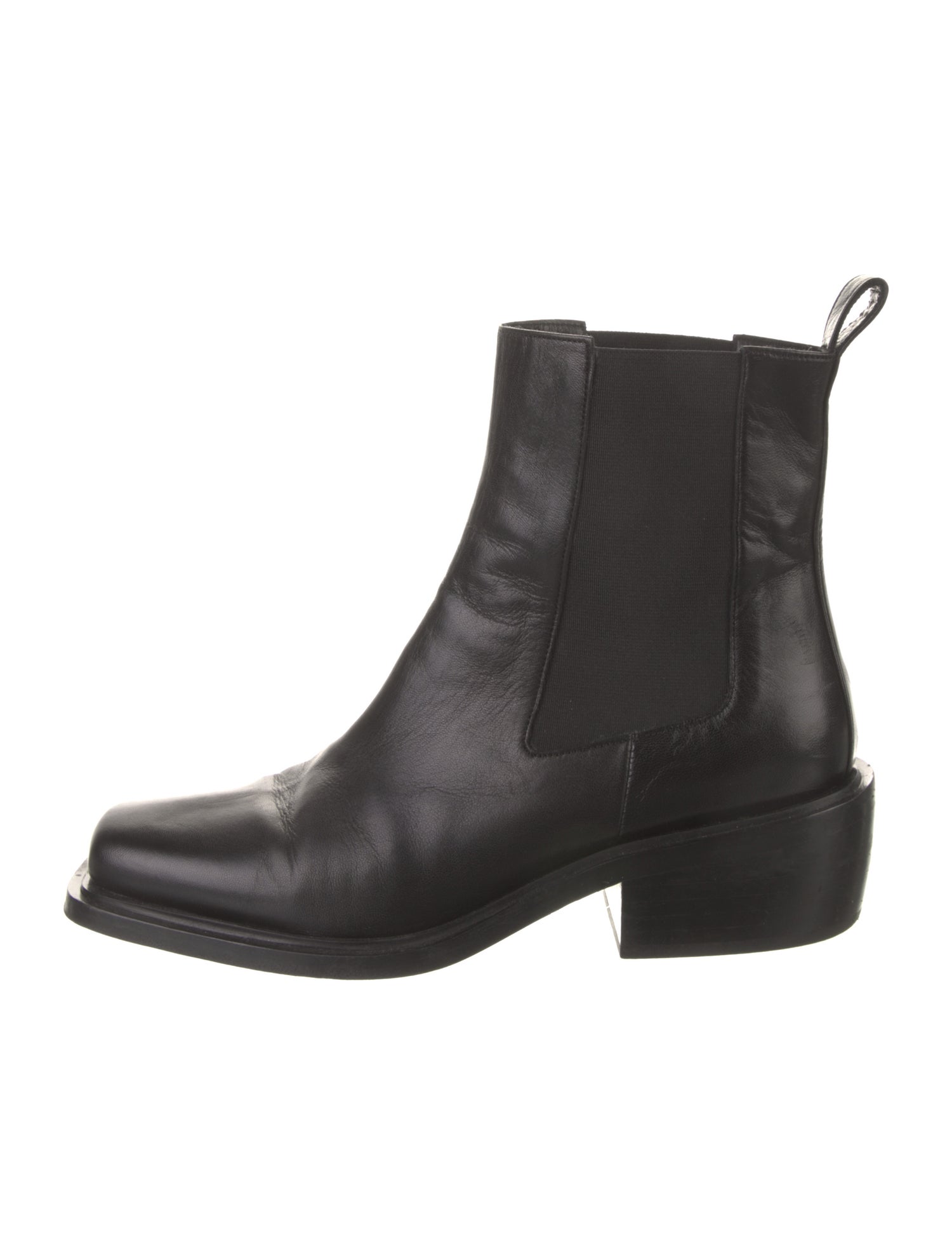 FRAME Leather Chelsea Boots Black Boots, Shoes WFD218264 The RealReal