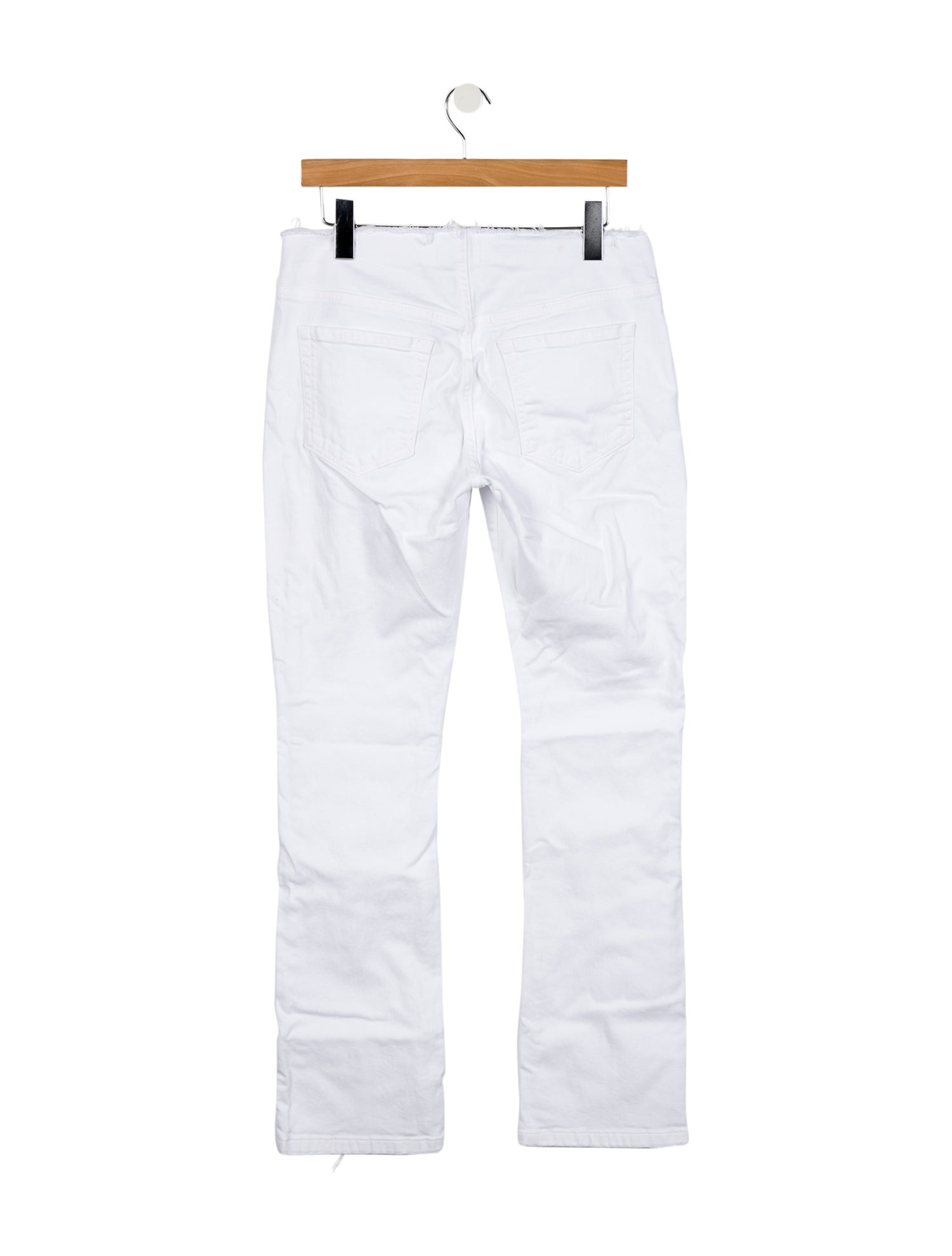 FRAME Mid-Rise Straight Leg Jeans