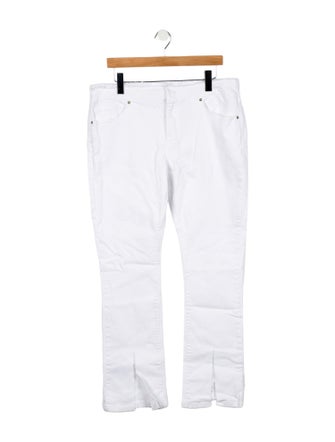 FRAME Mid-Rise Straight Leg Jeans