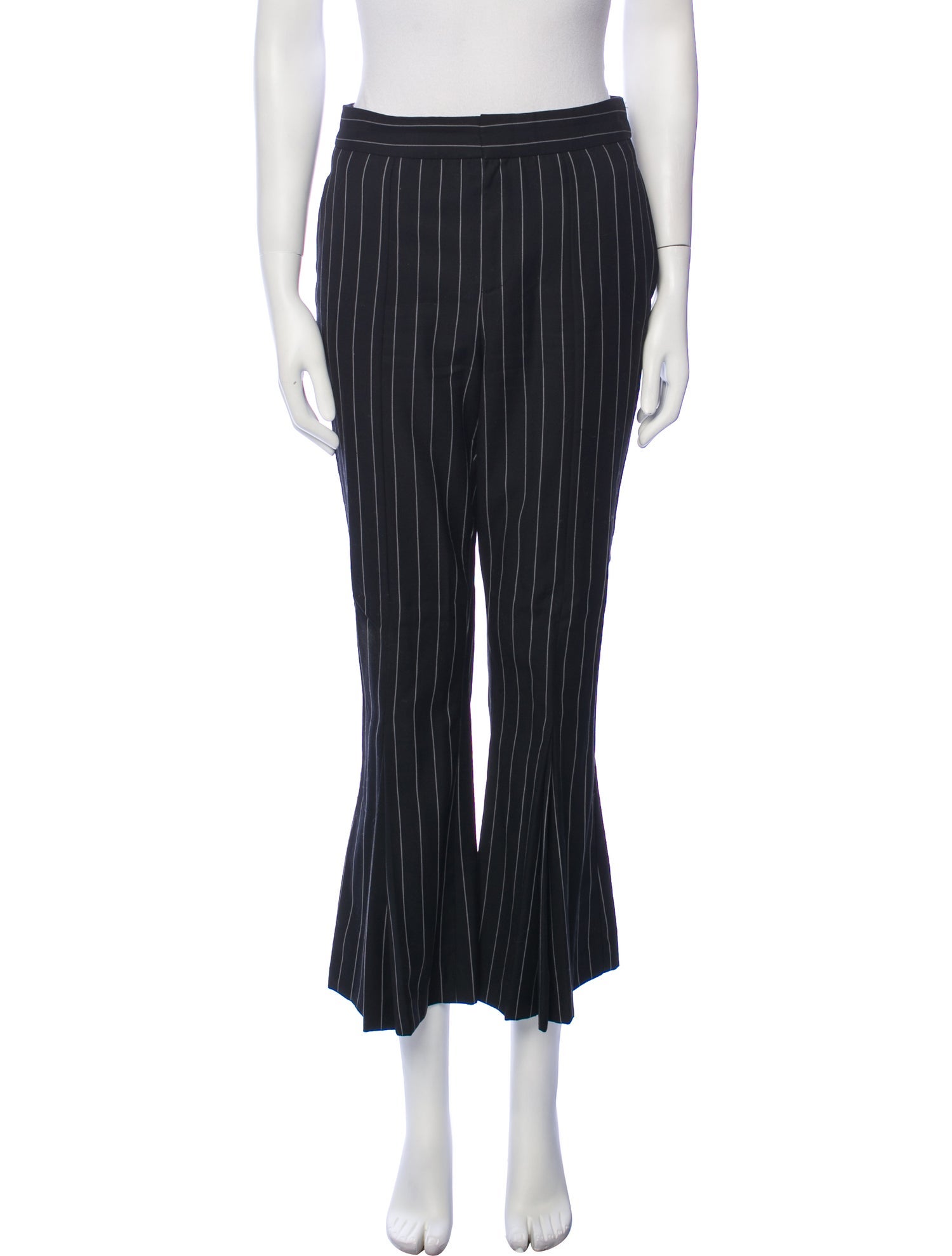FRAME Wool Wide Leg Pants