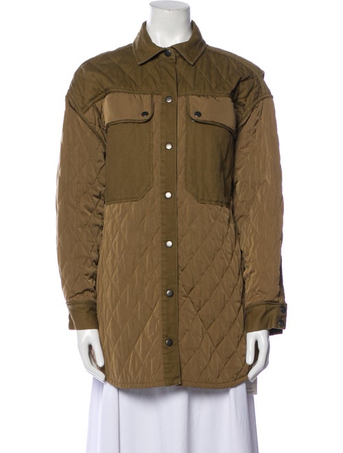 FRAME Colorblock Pattern Coat