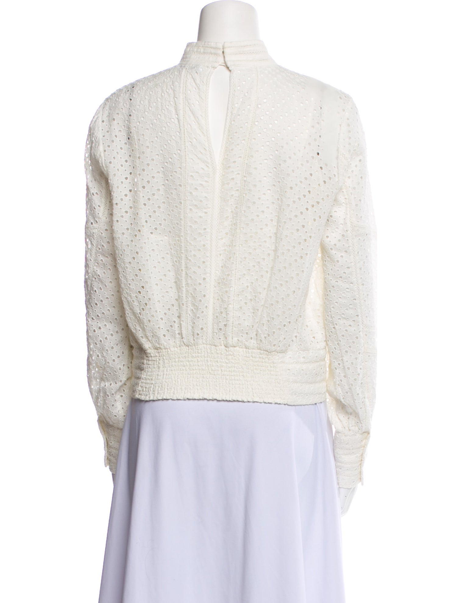 FRAME Mock Neck Long Sleeve Sweatshirt