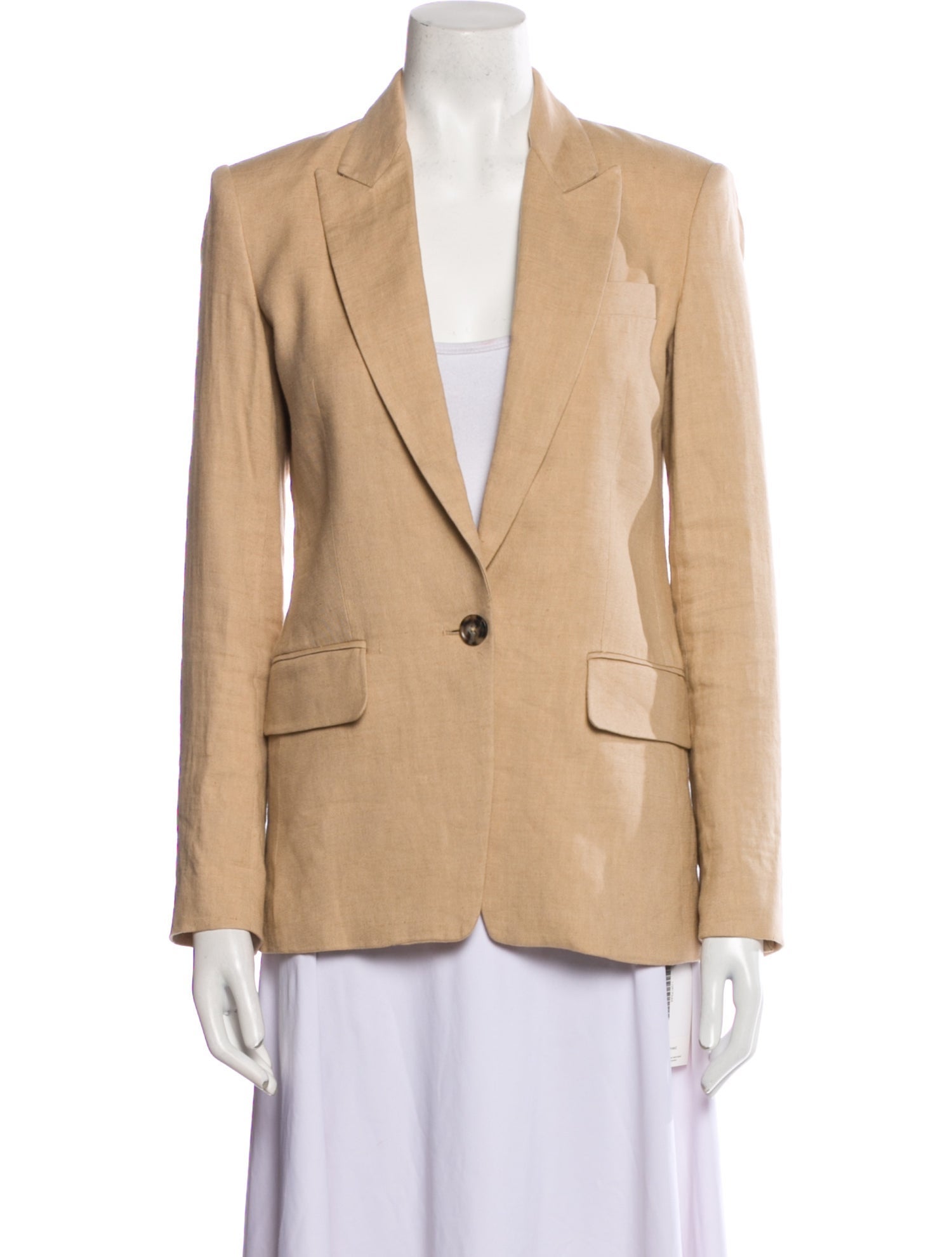 FRAME Leather Blazer