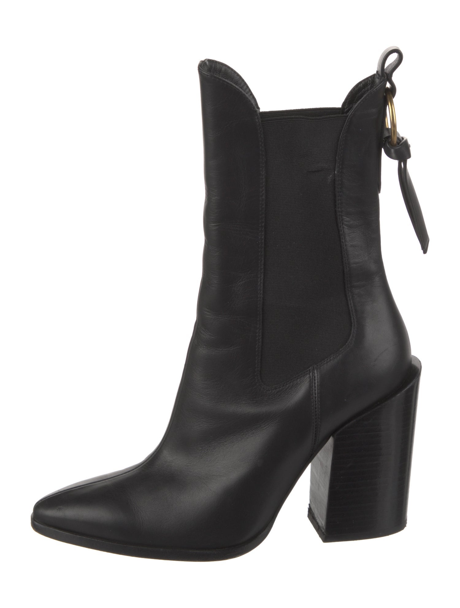 FRAME Leather Chelsea Boots