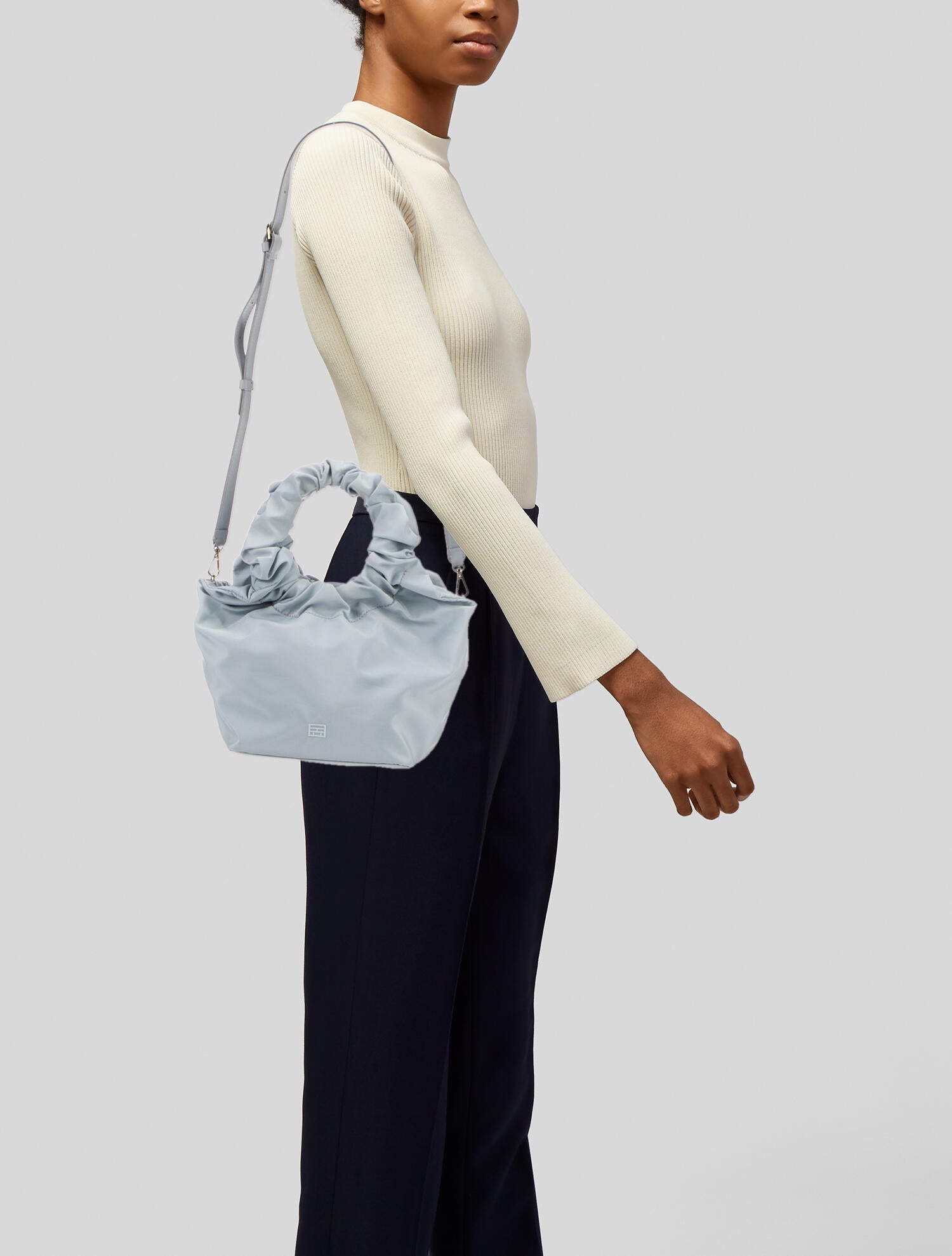 FRAME Nylon Top Handle Bag