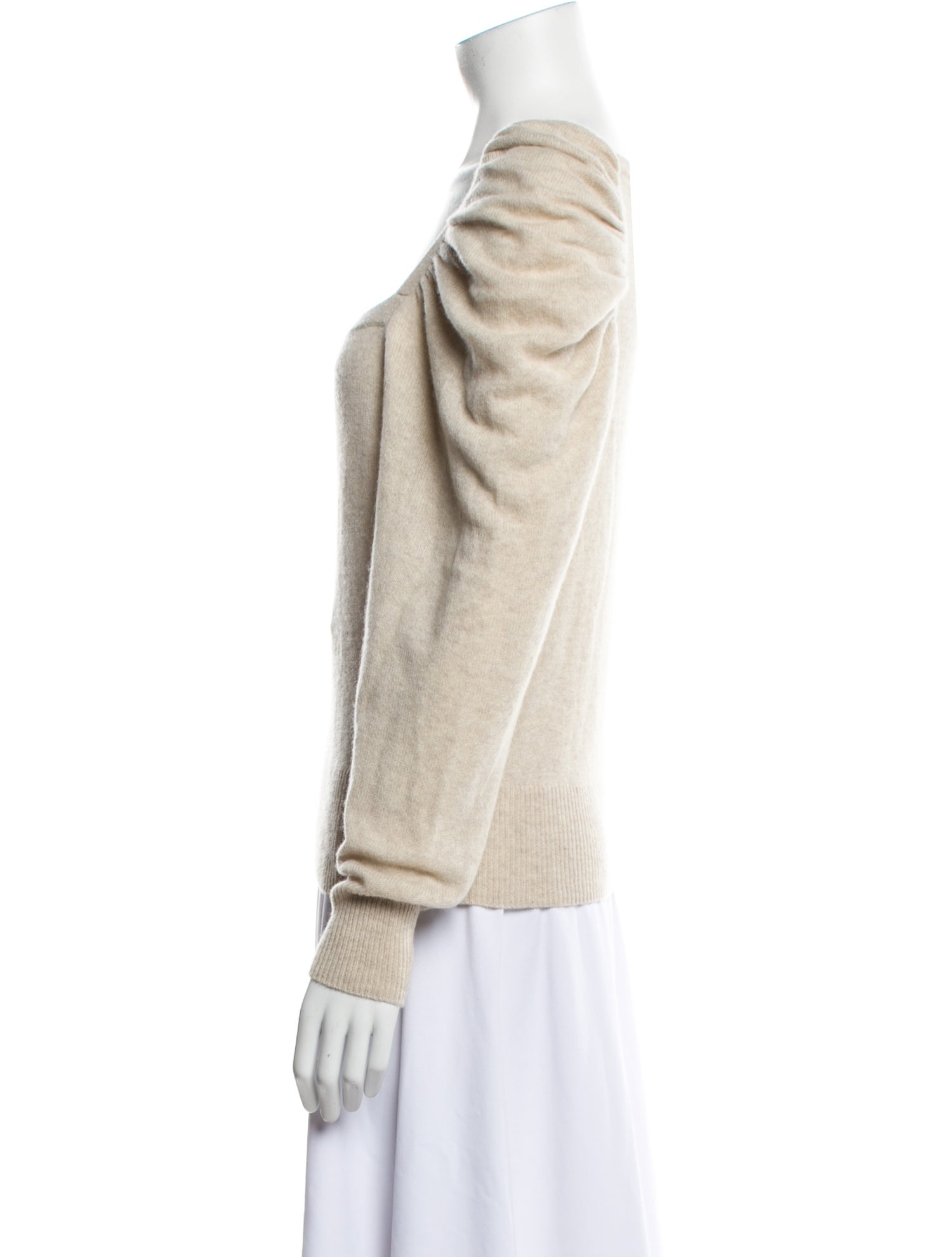 FRAME Cashmere Square Neckline Sweater