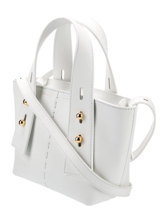 FRAME Leather Top Handle Bag