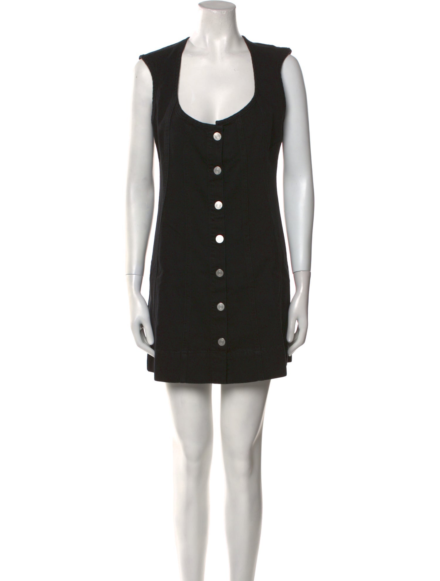 FRAME Square Neckline Mini Dress w/ Tags