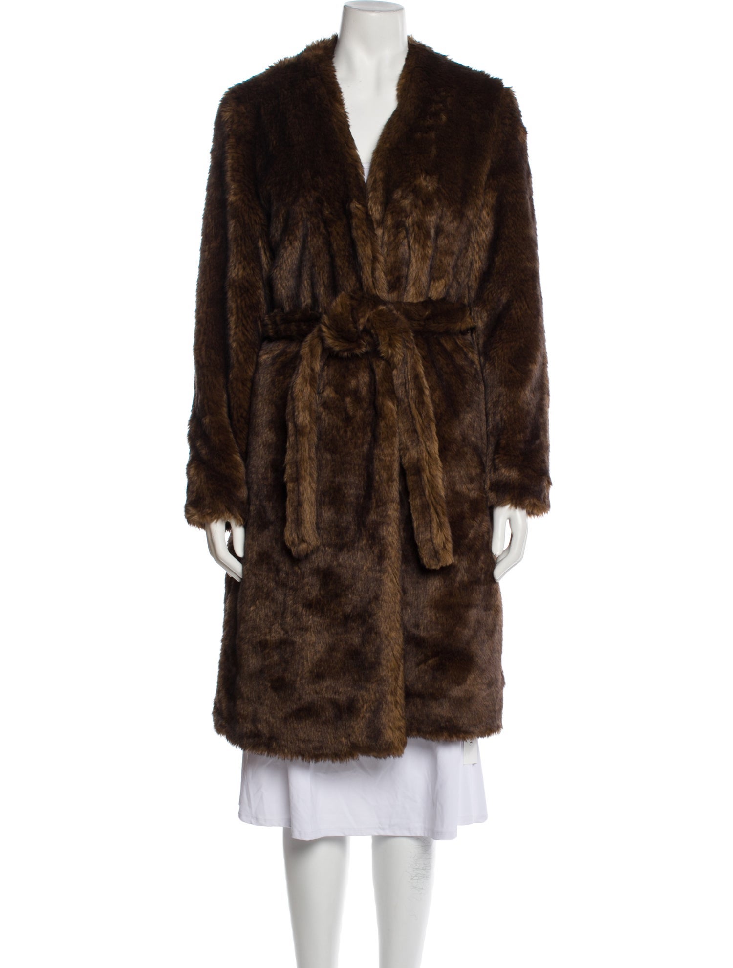 FRAME Faux Fur Faux Fur Coat